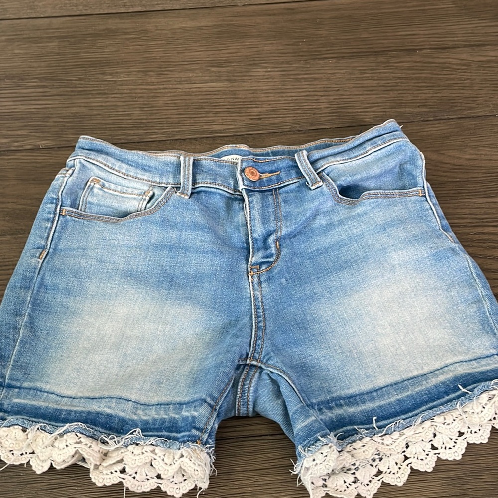 Old navy denim blue shorts
